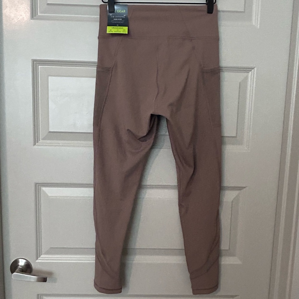 tek gear Mauve Brown High-Waist Leggings